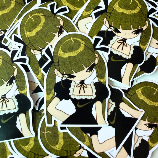 Nike Girl Sticker