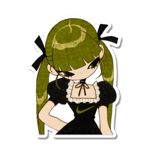 Nike Girl Sticker
